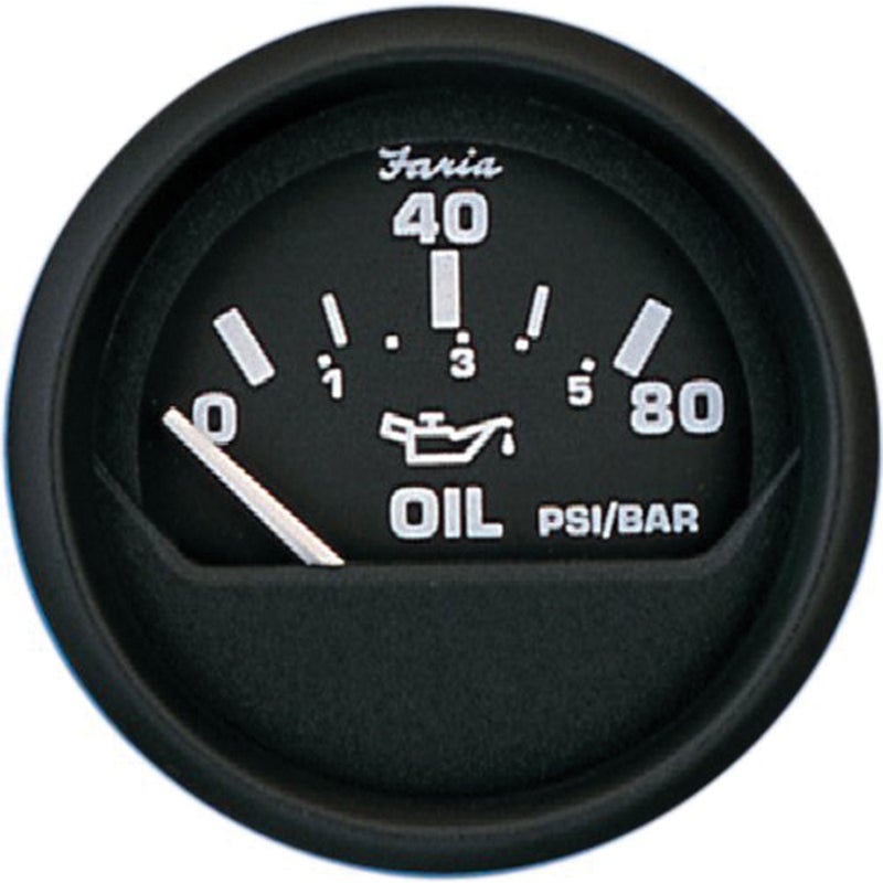 Faria 12803 Oil Pressure Gauge - Euro - Image 1